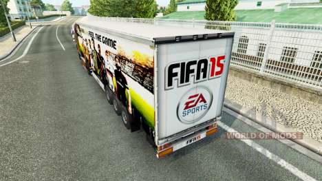 Pele FIFA15 v1.1 para reboques para Euro Truck Simulator 2