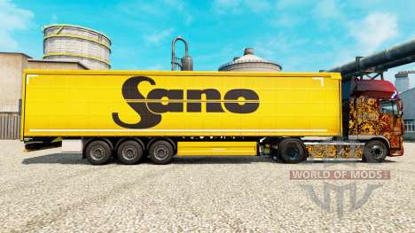 Pele Sano para reboques para Euro Truck Simulator 2