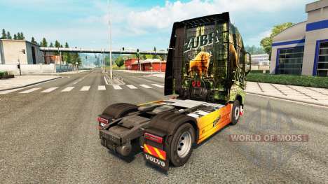 Zubr pele para a Volvo caminhões para Euro Truck Simulator 2