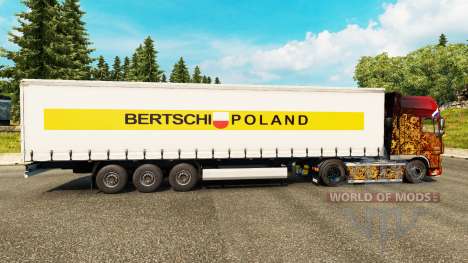 Pele Bertschi Polônia, na semi para Euro Truck Simulator 2