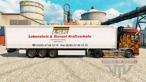 Pele LSK para reboques para Euro Truck Simulator 2