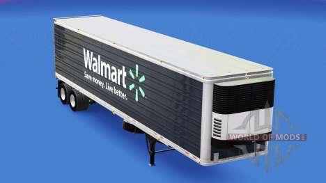 Pele Walmart no trailer para American Truck Simulator