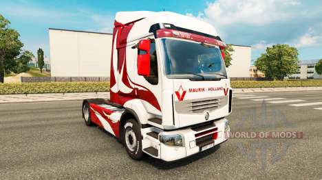 Pele Metalizado para trator Renault para Euro Truck Simulator 2