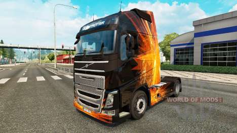 Cúbica Flare pele para a Volvo caminhões para Euro Truck Simulator 2