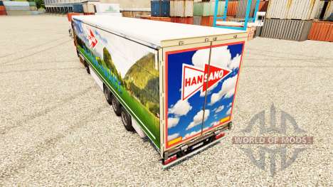 Han Sano pele para reboques para Euro Truck Simulator 2