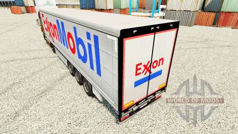 A Exxon Mobil pele para reboques para Euro Truck Simulator 2
