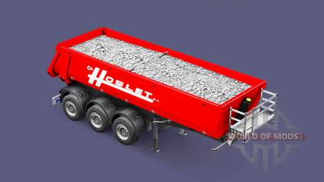 Semi-reboque basculante Schmitz Cargobull Hoslet para Euro Truck Simulator 2