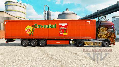Pele Kinder Em-eukal na semi para Euro Truck Simulator 2