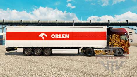 Pele Orlen para reboques para Euro Truck Simulator 2