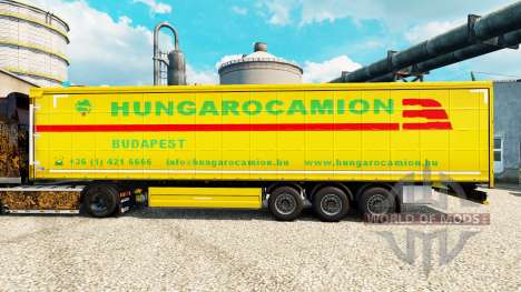 Hungarocamion pele para reboques para Euro Truck Simulator 2
