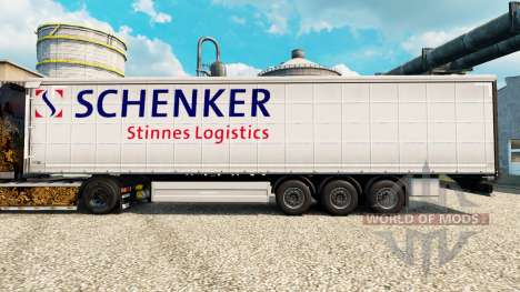 Pele Schenker Stinnes Logística para reboques para Euro Truck Simulator 2