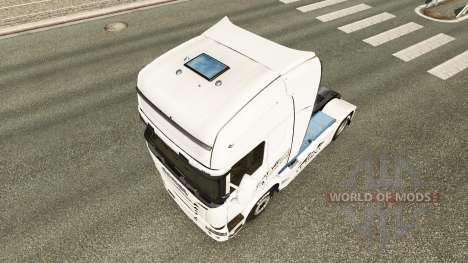 Pele Porsche trator Scania para Euro Truck Simulator 2
