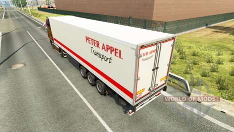 Pedro Appel pele para reboques para Euro Truck Simulator 2