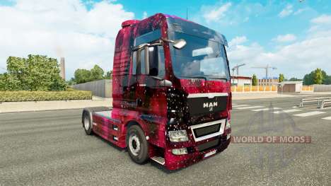 Pele Weltall no caminhão HOMEM para Euro Truck Simulator 2