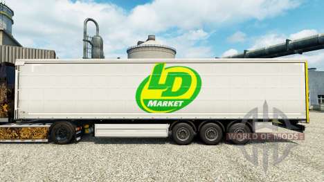Pele LD Mercado para reboques para Euro Truck Simulator 2