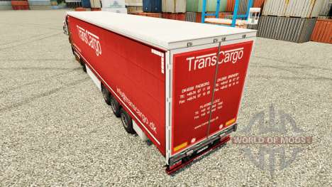 TransCargo pele para reboques para Euro Truck Simulator 2