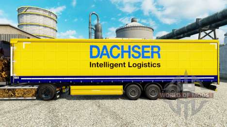 Dachser pele para engate de reboque para Euro Truck Simulator 2