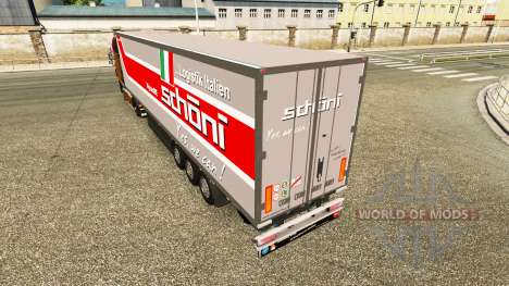 Semi-reboque-o frigorífico Schoni Logística para Euro Truck Simulator 2
