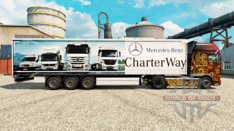 Pele Mercedes-Benz Carta Maneira, no reboques para Euro Truck Simulator 2