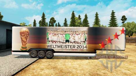 Semi-reboque-o frigorífico da Copa do Mundo de 2 para Euro Truck Simulator 2