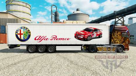 Pele Alfa Romeo Esporte na semi para Euro Truck Simulator 2