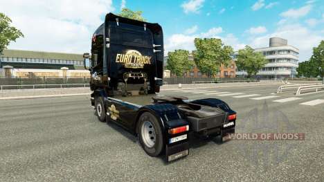 Pele Euro Truck Simulator caminhão Scania para Euro Truck Simulator 2