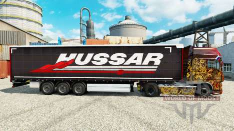 Hussardos pele para reboques para Euro Truck Simulator 2