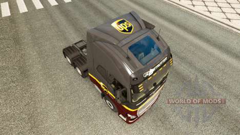 UPS pele para a Volvo caminhões para Euro Truck Simulator 2