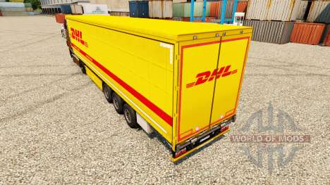 Pele DHL para reboques para Euro Truck Simulator 2
