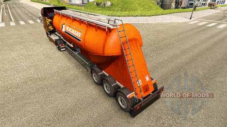 Pele Fangmann cimento semi-reboque para Euro Truck Simulator 2