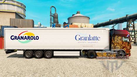 Pele Granlatte para reboques para Euro Truck Simulator 2