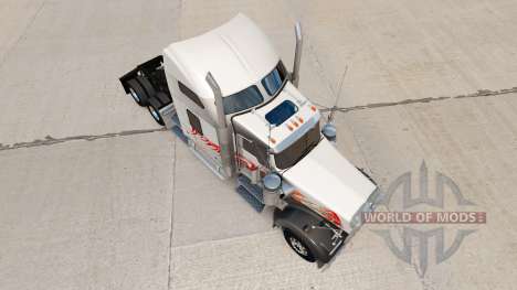A pele do Touro no caminhão Kenworth W900 para American Truck Simulator