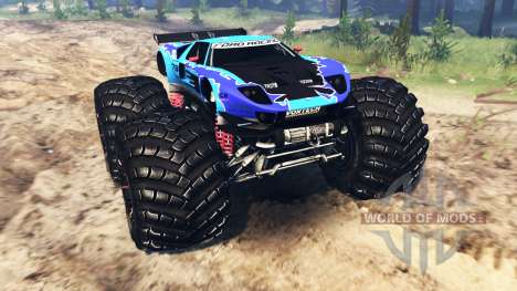 Ford GT [monster truck] para Spin Tires