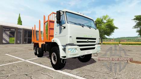 KAMAZ-43118-24 de caminhão para Farming Simulator 2017