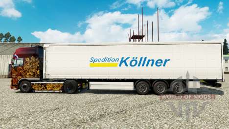 Pele Spedition Kollner na semi para Euro Truck Simulator 2