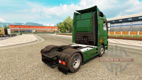 Balas Furos pele para caminhão Mercedes Benz para Euro Truck Simulator 2