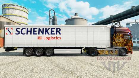 Pele Schenker Logistics para reboques para Euro Truck Simulator 2