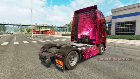 Weltall pele para a Volvo caminhões para Euro Truck Simulator 2