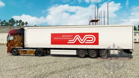 Norbert Dentressangle pele para reboques para Euro Truck Simulator 2