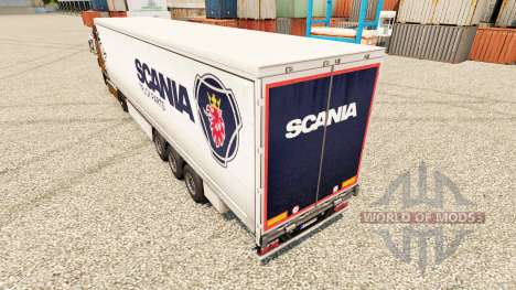 Pele Scania Truck Peças para semi-reboques para Euro Truck Simulator 2