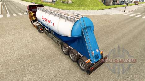 Pele Gedimat cimento semi-reboque para Euro Truck Simulator 2