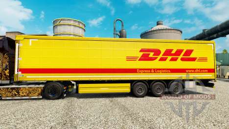 Pele DHL para reboques para Euro Truck Simulator 2