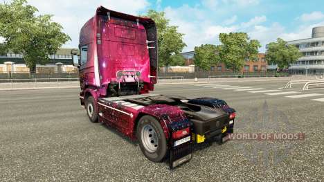 Pele Weltall no tractor Scania para Euro Truck Simulator 2