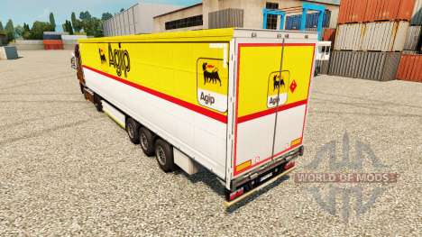 Pele Agip para reboques para Euro Truck Simulator 2