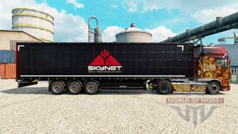 Skynet pele para reboques para Euro Truck Simulator 2