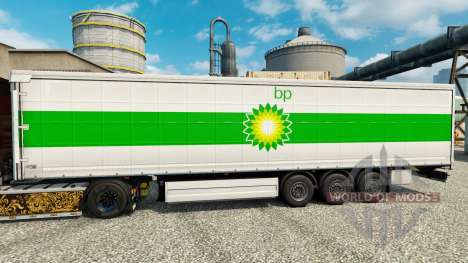 Pele BP na semi para Euro Truck Simulator 2
