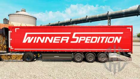 Vencedor Spedition pele para reboques para Euro Truck Simulator 2
