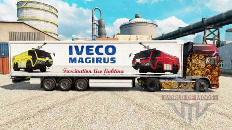 Pele Iveco Magirus para reboques para Euro Truck Simulator 2