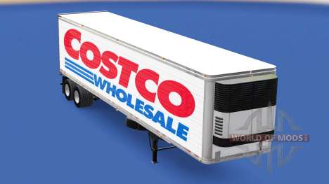 Pele Costco Wholesale no trailer para American Truck Simulator