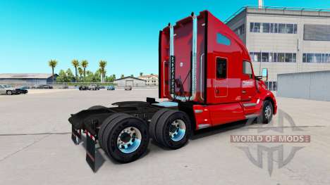 Скин Cavaleiro de Transporte на Kenworth T680 para American Truck Simulator